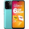 Senza marchio Tecno Spark 8C Turquoise Cyan (3GB+64GB) | Fino a 6GB RAM | 90Hz Refresh Ra