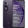 OPPO K12x 5G 45W Breeze Blue 8GB 256GB Versione Globale Rete Sbloccato in...
