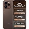 Oppo Reno 15 Pro 5G Cocoa Brown 12GB RAM 256GB Storage Versione Globale