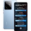 realme GT 7 IceSense Blue 12 GB + 512 GB 1a versione globale MediaTek Dimensi...