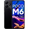 POCO M6 Pro 5G (Power Black, 64 GB) (4 GB RAM) Rete sbloccata in fabbrica