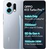 OPPO K13 Turbo Pro 5G Silver Knight 256 GB 12 GB di RAM versione globale sblo...