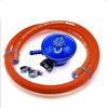 DN Autogas Parts Regolatore di pressione per gas butano, 21 mm, 1,3 kg/h, con tubo ad alta pressione da 2 m