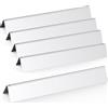 Gardenz 7537 Barre Aromatizzanti in Acciaio Inossidabile, Ricambio Accessori da 57 cm per Barbecue a Gas, per Weber Spirit Serie 300 (con manopole bruciatore Laterali), Spirit 700, Weber 900