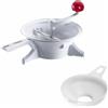 Westmark Set Passiermaschine, 23 cm + Einmachtrichter, weiß, PP, 119622E6