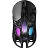 GravaStar Mercury X Pro 49 g Mouse da gioco wireless, dongle 8K, sensore PAW 3950 da 32.000 DPI, frequenza di polling di 8.000 Hz, nero