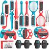 STARTRC GAMES Switch 2 Sports Accessories Bundle for Nintendo Switch 2,18 in 1 Family Party Pack Games Accessories Set for Nintendo Switch 2 Sports Games