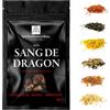 Spirituellementbien Incenso sangue di drago - 100% resina pura e autentica a forma di grani 100 g - Per bruciatori di incenso o bruciatori di profumo - Protezione dalla magia nera - Pulizia - Vibrazione positiva