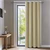 Deconovo Tenda Oscurante da Interno, Termica Isolante, Anti-Rumore, con Anelli, Ideale per Camera da Letto e Soggiorno, 132x90 CM, Beige Scuro 1 Pezzo