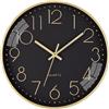 ACCSHINE Orologio da Parete Moderno Grande Orologio da Parete Silenzioso Orologio Cucina per Cucina Home Office Scuola
