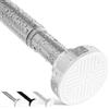 KUOGAS Bastone per Tenda a Pressione, Bastone Tenda Doccia Estensibile - Tende senza Buchi, Regolabile 70-192 cm, Ø 26 mm per Bagno, Finestra, Armadio, Cucina, Balcone