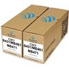 duston 2x B431/MB461/MB471, 44574802 toner nero compatibile con OKI MB461 MB471 MB491