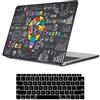 Fancity Cover Compatibile con MacBook Air 13 Pollici 2020 2021 A2337 M1 A2179 A1932, Custodia Rigida in Plastica Compatibile con MacBook Air 13 Pollici con Touch ID 2018-2021, Idea