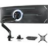PUTORSEN - Supporto per monitor Ultrawide 22-57 pollici, regolabile in altezza, fino a 27 kg, VESA Max fino a 200 x 200 cm