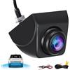 BORDEAG AHD 1080P - Telecamera posteriore per auto, girevole a 360°, grandangolo di retromarcia, per auto, camper, impermeabile IP68, visione notturna HD, per SUV, camper, furgoni