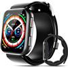 BP Doctor Smart Watch, orologio da 1,95 '' per la pressione sanguigna con polsino della pompa dell'aria, monitor Smart Watch per la pressione sanguigna M7000