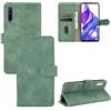 Generico Custodia Compatibile con HUAWEI P SMART PRO display 6.59 STK-L21 Honor 9X / 9X Pro / Y9s COVER STAND flip LIBRO gel protezione ANTIURTO antigraffio case PORTAFOGLIO eco pelle magnetica verde