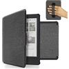 MyGadget Custodia per Kobo Clara Colour 2024 | Clara 2E 2022 - Cover con Funzione Sonno | Sveglia automatica Integrata Grigio Chiaro