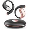 Micool Cuffie open-Ear Bluetooth 6.0, clip on auricolari senza fili con tempo di riproduzione 36H, riduzione del rumore, auricolari vivavoce, vestibilità comoda, per corsa, fitness e viaggi