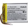 HXJNLDC CC 3.7V 1600mAh FT603048P Batteria al litio polimerica ricaricabile per SteelSeries Arctis 9X Auricolare da gioco senza fili Sostituzione della batteria