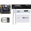 Sixfab Kit modem cellulare Raspberry Pi 4G/LTE - Hardware | Scheda SIM IoT globale con $25 di credito | Software cloud 0 | Monitoraggio remoto | Accesso remoto