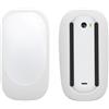 kwmobile Cover Compatibile con Apple Magic Mouse 1/2 Custodia - Pellicola Protettiva in Silicone - Protezione Morbida Antiscivolo - Bianco