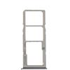 generale Compatibile con SAMSUNG GALAXY A51 A515F A515 / A71 A715F A715 SM-A715F Carrello Vassoio tray porta scheda nano Sim 1+ SIM 2 + SLOT SLITTA Alloggio Memoria Micro Sd CARD (Silver)