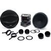 Hertz MPK 165.3 - Kit audio per auto 2 vie 165mm woofer + 29mm tweeter + crossover + griglie 220W Peak Power per impianti hi-fi di precisione