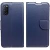 KEJI Cover Custodia per Oppo A52 / Oppo A72, Cover Custodia Libro in Pelle Portafoglio con Supporto Flip Caso Supporto Stand Chiusura Magnetica Oppo A52 / Oppo A72, Elegante (BLU)