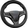 GIANT PANDA Coprivolante adattato per Kia Sportage,Ceed,NIRO,EV6,Seltos (14,5-15 pollici, nero, misura standard)