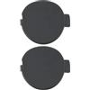 EMSea 2 Pezzi Tappo Di Copertura Del Gancio Di Traino Del Paraurti Posteriore KD5350EL1A Compatibile Con Mazda CX-5 2013-2016 KD53-50-EK1A