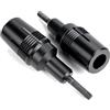 CCYYMOWOK Tamponi Paratelaio Moto Accessori per Suzuki GSXS 750 1000 GSX-S1000GT GSR 750 600 400 Protezione per Telaio Protezioni del Anticaduta (Nero)