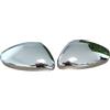 Car Passion Coppia Calotte Specchio Cromate Retrovisore Compatibile con Peugeot 208 2008 Citroen C3 C4 Cactus Opel Corsa F Nuove Coprispecchi Argento Tuning Sportivo