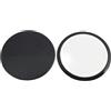 JiaHeHe Set di 2 cuscinetti adesivi da 80 mm per cruscotto, supporti a ventosa extra resistenti, base universale per supporti per telefono, GPS, tablet, dashcam e parabrezza