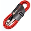 VisioSound Cavo patch audio bilanciato da XLR femmina a jack TRS stereo da 6,35 mm