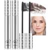 Lestpola 2 Pcs Mascara Nero Marrone per Donne Anziane con Ciglia Corte, Più Lungo e Volume Lashes Mascara, Durevole Impermeabile Trucco Ipoallergenico per Pelle Sensibile, Regali per Donne 01+02