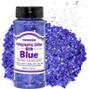 HEMOER Olografico Grossi Grossi, Blu 100 g Paillettes Glitter, Glitter per viso, corpo, capelli, resina epossidica, Paillette Viso Festival-Il Total 3,52oz
