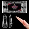 EBANKU 150PCS 3D Reverse French Dual Form