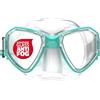 Salvimar, Morpheus Mid Anti Fog, maschera in silicone ragazzo/ragazza, per snorkeling o pesca subacquea, Nero