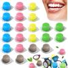 Eniyou 22 Pcs 2.5g Pasta Sbiancante Denti Professionale Pasta Lucidante Dentale 4 Grossolana 13 Media 5 Fine Rimuove Macchie Sbianca Dentale Adatto A Spazzolini Da Denti Spazzolini Elettrici Lucidatrici