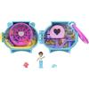 Polly Pocket Set di gioco compatto per animali domestici Riccio da collezione per bambine dai 4 anni in poi
