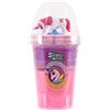 SLIMY Unicorn Collectible, 155g, originale Slimy Slime, divertimento sicuro per bambini con melma in due colori, con divertente statuetta da collezione di unicorni