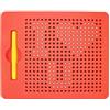 HONPHIER Tavola da Disegno Magnetica per Bambini, Tavola Magnetica Disegno con Penna, Sfera in Acciaio, per Scrivere, Tablet da Viaggio, Giocattolo Educativo (Piccolo, Rosso)