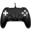Konix Controller cablato per PS5 - Touchpad - Vibrazione - Altoparlante - Porta per cuffie - Funzioni Turbo e Auto - Pulsanti macro programmabili - Nero