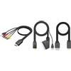 AUTOUTLET Convertitore AV a HDMI E SCART/Wii