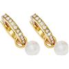 BJT268 ORECCHINO 5TH AVENUE 14 MM PLACCATO ORO