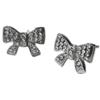 SANICO SRL Orecchini Bow Tie Crystals 12 Mm
