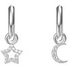 SANICO SRL Bjt228 Orecchino Star&Moon Heart