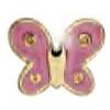 SANICO SRL Orecchino Sterile Bjt710 Gp Pink Butterfly