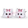 Orecchini Ginger Cat With Swarovski 1 Paio